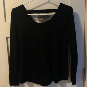 Black longsleeve with detailed back